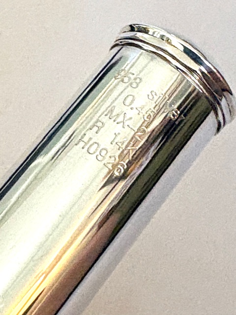 Miyazawa 602 Handmade Flute, .958 Britannia Silver, .958 Flute with 14k Riser, C# Trill, Full Brögger, Heavywall, Warranty!