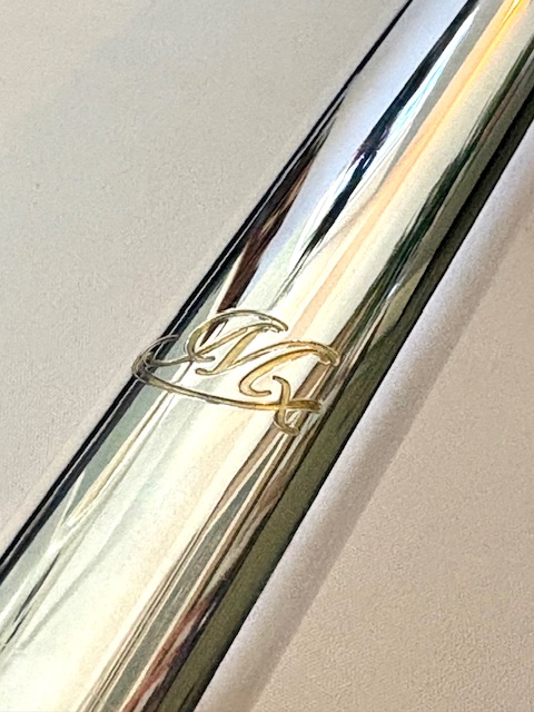 Miyazawa 602 Handmade Flute, .958 Britannia Silver, .958 Flute with 14k Riser, C# Trill, Full Brögger, Heavywall, Warranty!