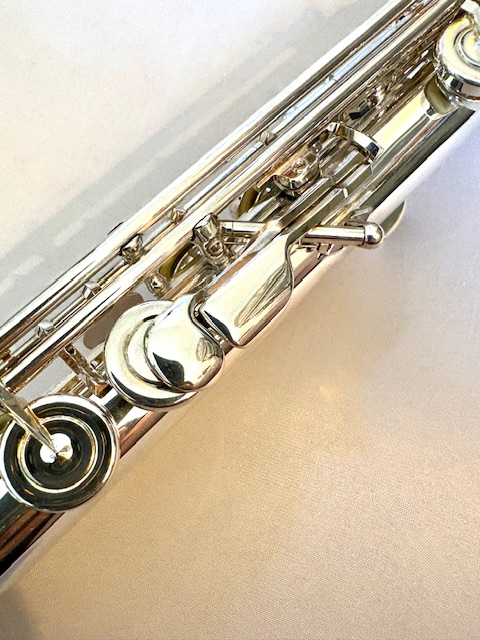 Miyazawa 602 Handmade Flute, .958 Britannia Silver, .958 Flute with 14k Riser, C# Trill, Full Brögger, Heavywall, Warranty!