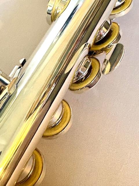 Miyazawa 602 Handmade Flute, .958 Britannia Silver, .958 Flute with 14k Riser, C# Trill, Full Brögger, Heavywall, Warranty!