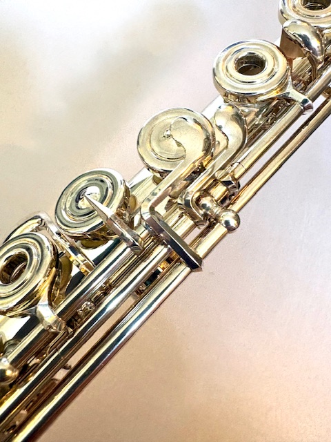 Miyazawa 602 Handmade Flute, .958 Britannia Silver, .958 Flute with 14k Riser, C# Trill, Full Brögger, Heavywall, Warranty!