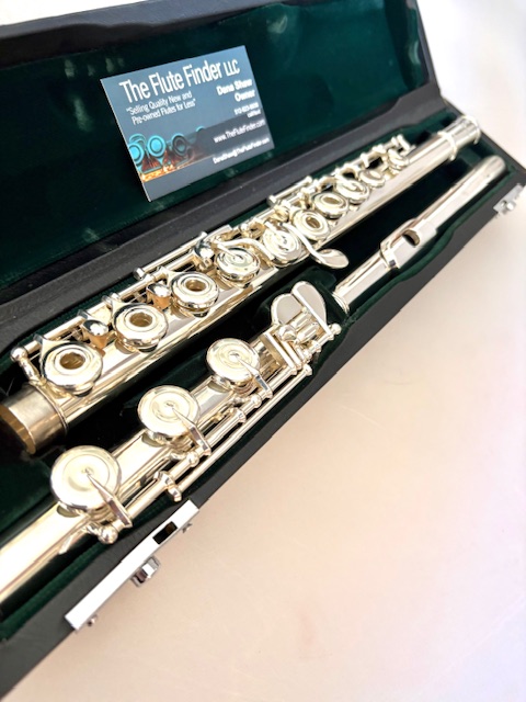 Pearl PF-665 Flute, Offset G, Split E Mechanism, Serviced & Warranty!