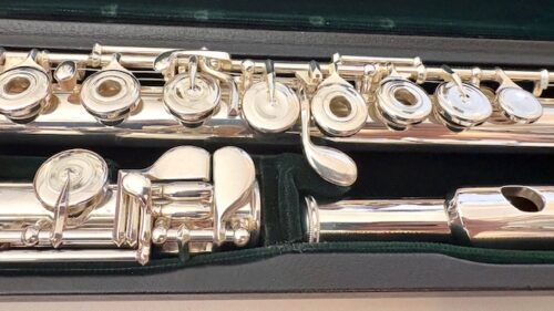 Pearl PF-665 Flute, Offset G, Split E Mechanism, Serviced & Warranty!