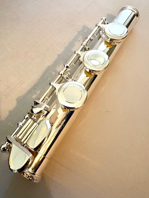 Just In!  New Trevor James Virtuoso II Solid Silver Flute, Offset G, C# Trill, Heavywall, Warranty!