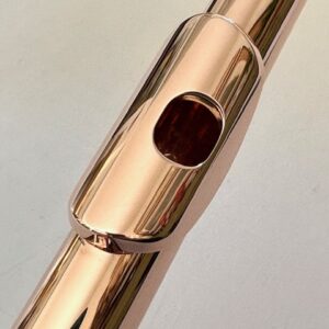 Lillian Burkart Flute Headjoint in 14k Gold, S4 Cut, 1-year warranty!