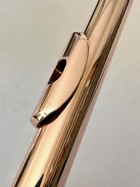 Lillian Burkart Flute Headjoint in 14k Gold, S4 Cut, 1-year warranty!