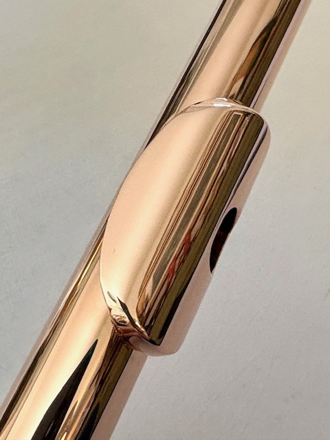 Lillian Burkart Flute Headjoint in 14k Gold, S4 Cut, 1-year warranty!