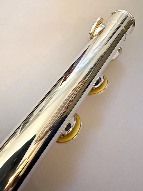 Dizhao DZA-100S Alto Flute, Solid Silver Straight Headjoint, Plated Curved Headjoint, 1-Year Warranty!