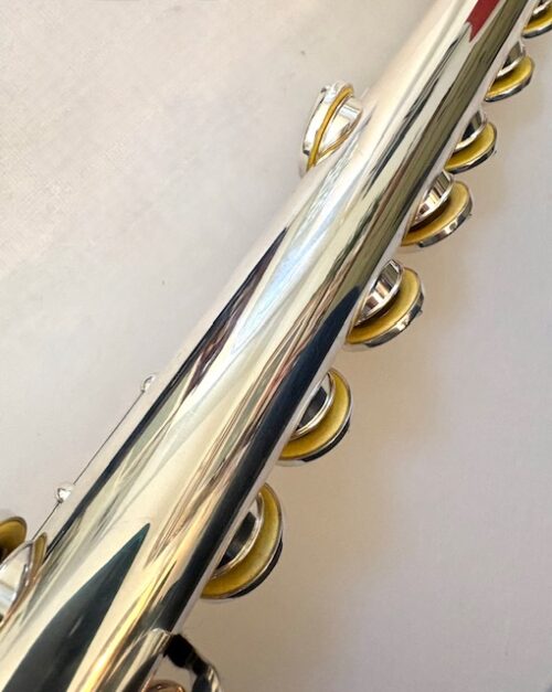 Dizhao DZA-100S Alto Flute, Solid Silver Straight Headjoint, Plated Curved Headjoint, 1-Year Warranty!