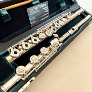 Lillian Burkart Elite 5-95 Platinum Enhanced Handmade Flute, Offset G, C# Trill, M2 Headjoint, 1-year Warranty!