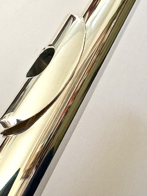 Lillian Burkart Elite 5-95 Platinum Enhanced Handmade Flute, Offset G, C# Trill, M2 Headjoint, 1-year Warranty!