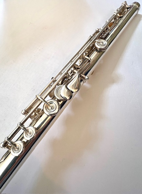 Lillian Burkart Elite 5-95 Platinum Enhanced Handmade Flute, Offset G, C# Trill, M2 Headjoint, 1-year Warranty!