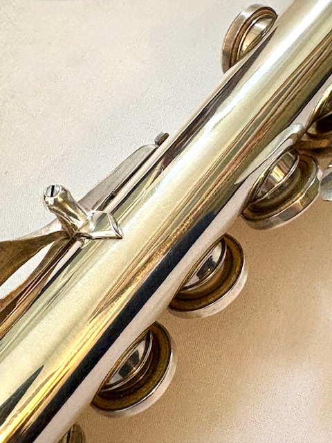 Lillian Burkart Elite 5-95 Platinum Enhanced Handmade Flute, Offset G, C# Trill, M2 Headjoint, 1-year Warranty!