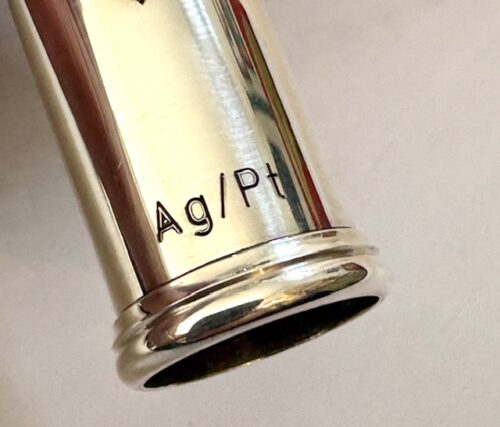 Lillian Burkart Elite 5-95 Platinum Enhanced Handmade Flute, Offset G, C# Trill, M2 Headjoint, 1-year Warranty!