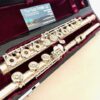 Yamaha YFL-687 Professional Level Solid Silver Flute, Heavywall, In-line G, C# Trill, High E Facilitator, 1-year Warranty!