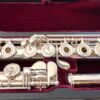Yamaha YFL-687 Professional Level Solid Silver Flute, Heavywall, In-line G, C# Trill, High E Facilitator, 1-year Warranty!