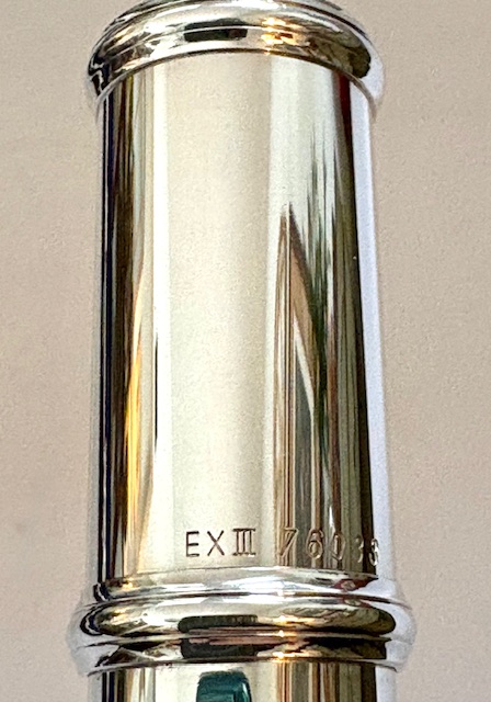 Muramatsu EXIII Handmade Flute, Silver Headjoint, Offset G, B foot, Standard Headjoint Cut, 1-year Warranty