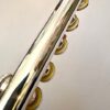 Yamaha YFL-684H Professional Level Solid Silver Flute, In-line G, C# Trill Key, High E Facilitator, B foot, 1-Year Warranty!