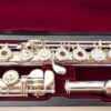 Yamaha YFL-684H Professional Level Solid Silver Flute, In-line G, C# Trill Key, High E Facilitator, B foot, 1-Year Warranty!