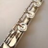 Yamaha YFL-684H Professional Level Solid Silver Flute, In-line G, C# Trill Key, High E Facilitator, B foot, 1-Year Warranty!