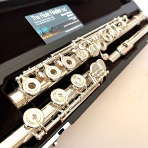 Miyazawa Handmade Flute Model 602, Solid Silver, .958 Britannia Silver Tubing, Split E Mechanism, C# Trill, D# Roller, 1-Year Warranty!