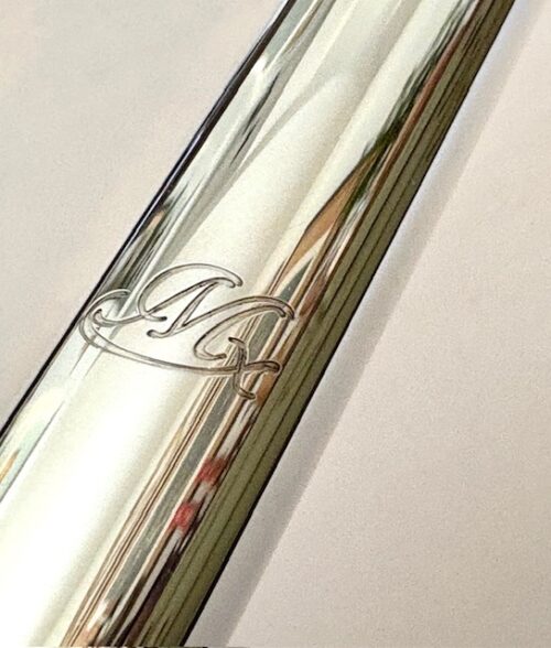 IMG_0789 Miyazawa Handmade Flute Model 602, Solid Silver, .958 Britannia Silver Tubing, Split E Mechanism, C# Trill, D# Roller, 1-Year Warranty!