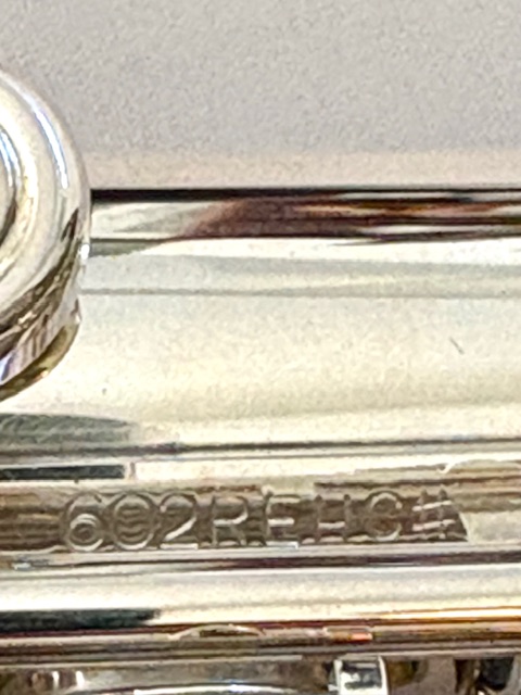 IMG_0796 Miyazawa Handmade Flute Model 602, Solid Silver, .958 Britannia Silver Tubing, Split E Mechanism, C# Trill, D# Roller, 1-Year Warranty!