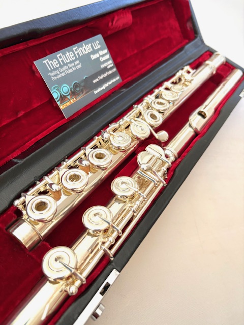 New Haynes Weissman Q2 HROD Flute, Silver Haynes Classic Headjoint and body, Offset G, D# Roller, C# and Trill Key, Soldered Tone Holes, 14k Wall, Warranty!