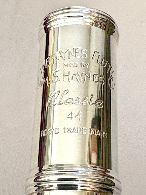 New Haynes Weissman Q2 HROD Flute, Silver Haynes Classic Headjoint and body, Offset G, D# Roller, C# and Trill Key, Soldered Tone Holes, 14k Wall, Warranty!