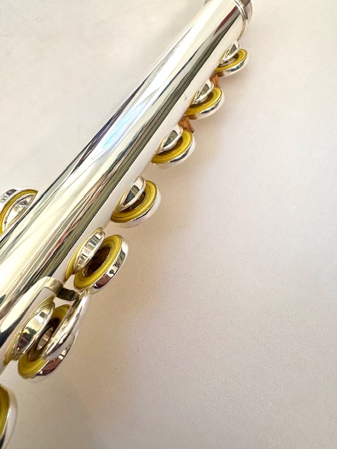 New Haynes Weissman Q2 HROD Flute, Silver Haynes Classic Headjoint and body, Offset G, D# Roller, C# and Trill Key, Soldered Tone Holes, 14k Wall, Warranty!