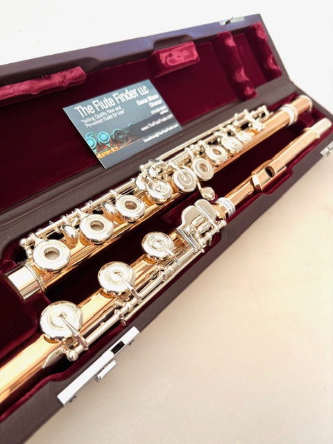 IMG_0839 New! Muramatsu Handmade 9k Rose Gold Flute, Offset G, C# Trill, Standard Wall, Authorized Dealer, Muramatsu America Warranty!