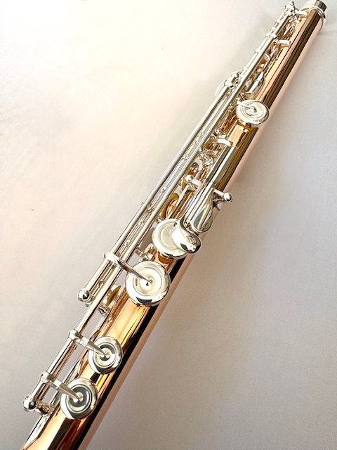 IMG_0846 New! Muramatsu Handmade 9k Rose Gold Flute, Offset G, C# Trill, Standard Wall, Authorized Dealer, Muramatsu America Warranty!