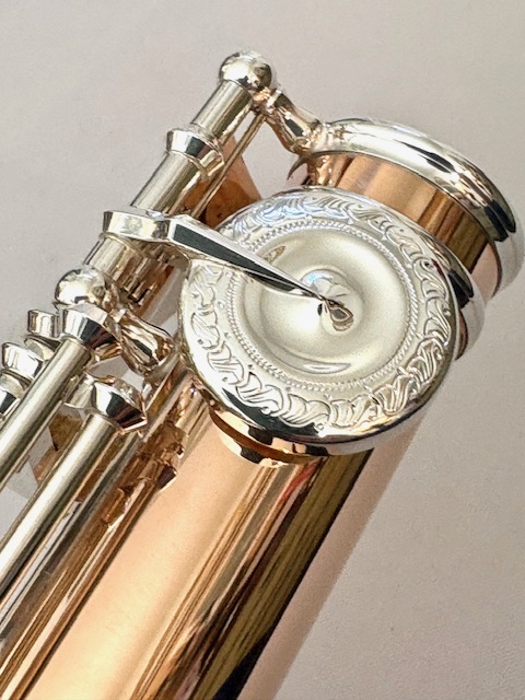 IMG_0850 New! Muramatsu Handmade 9k Rose Gold Flute, Offset G, C# Trill, Standard Wall, Authorized Dealer, Muramatsu America Warranty!