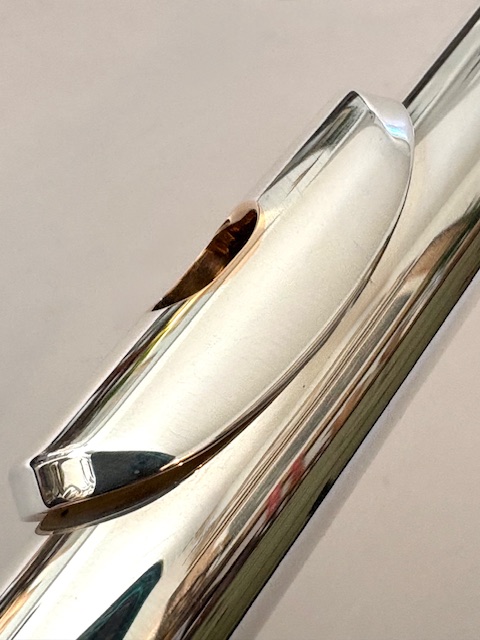 IMG_0900 Miyazawa MX-2 Flute Headjoint, .958 Britannia Silver Tubing, .925 Lipplate, 14k Gold Riser, Warranty!