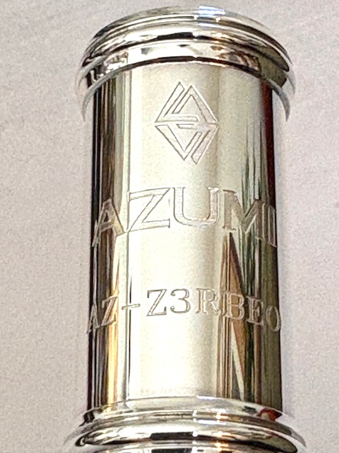 Altus Azumi AZ-3 Solid Silver Flute, Offset G, 1-Year warranty!