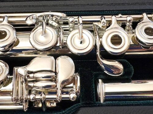 Altus Azumi AZ-3 Solid Silver Flute, Offset G, 1-Year warranty!