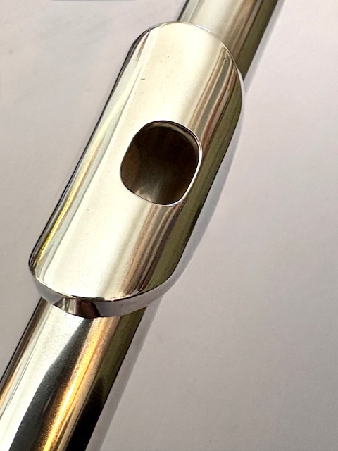 IMG_0929 Muramatsu ST (Currently the DS Model) All Silver Handmade Flute, Open Hole, In-line G, Overhauled with 1-Year Warranty!