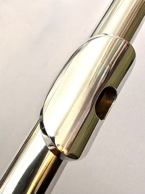 IMG_0931 Muramatsu ST (Currently the DS Model) All Silver Handmade Flute, Open Hole, In-line G, Overhauled with 1-Year Warranty!