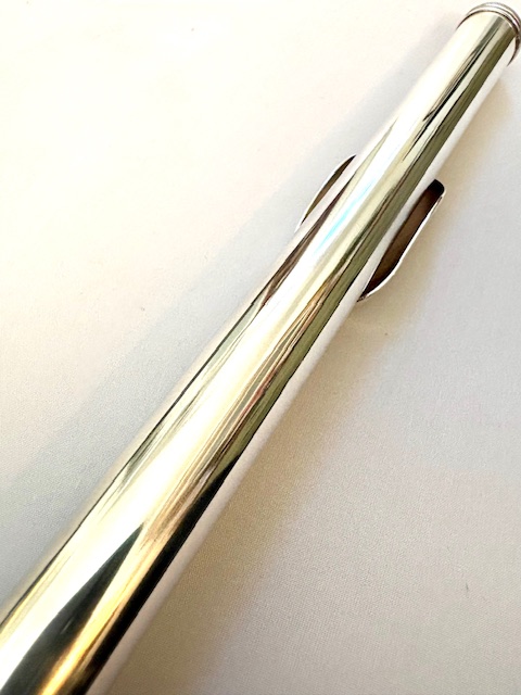 IMG_0932 Muramatsu ST (Currently the DS Model) All Silver Handmade Flute, Open Hole, In-line G, Overhauled with 1-Year Warranty!