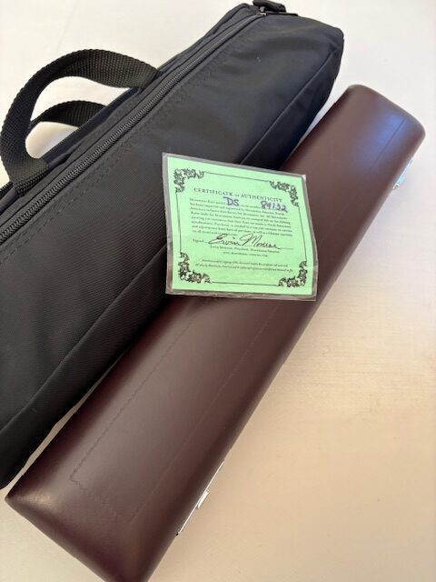 IMG_0942 Muramatsu DS All Silver Flute, Inline G, Heavywall, D# Roller, High E Facilitator, Tsubasa headjoint Cut, 1-Year Warranty!