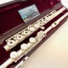 IMG_0944 Muramatsu DS All Silver Flute, Inline G, Heavywall, D# Roller, High E Facilitator, Tsubasa headjoint Cut, 1-Year Warranty!