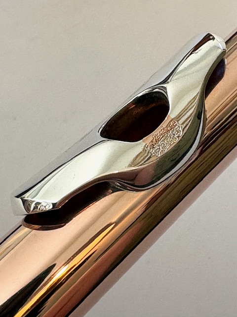 IMG_0999 Drelinger 9k Max Custom Made Flute Headjoint, 9k Gold Air Reed, Sterling Silver Engraved Lipplate, Warranty!