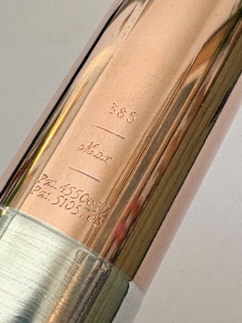 IMG_1004 Drelinger 9k Max Custom Made Flute Headjoint, 9k Gold Air Reed, Sterling Silver Engraved Lipplate, Warranty!