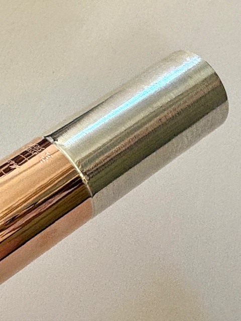 IMG_1005 Drelinger 9k Max Custom Made Flute Headjoint, 9k Gold Air Reed, Sterling Silver Engraved Lipplate, Warranty!