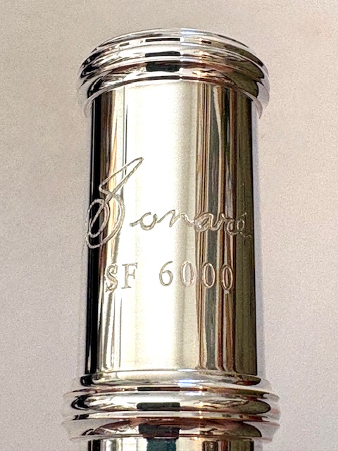 Powell Sonare SF-6000 Flute, Solid Silver, Offset G, Comes with 1-Year Warranty!