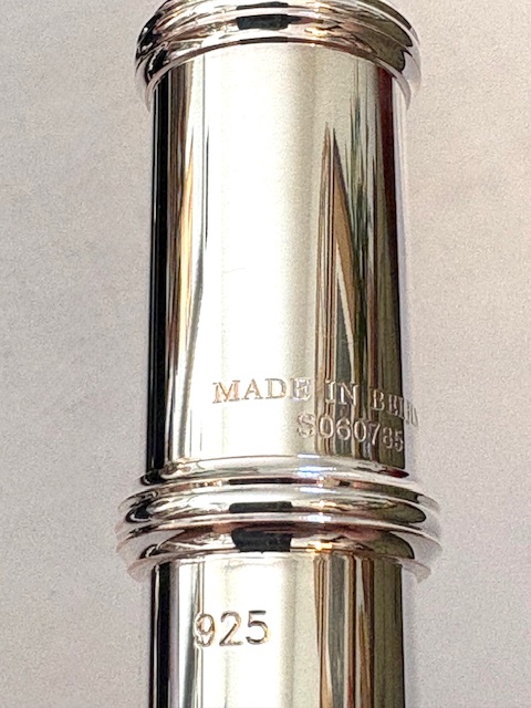 Powell Sonare SF-6000 Flute, Solid Silver, Offset G, Comes with 1-Year Warranty!