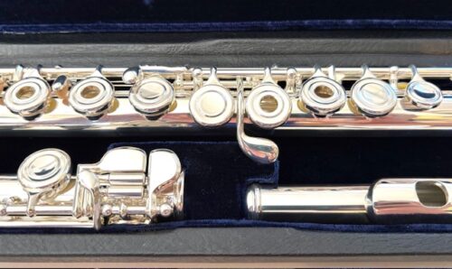 Powell Sonare SF-6000 Flute, Solid Silver, Offset G, Comes with 1-Year Warranty!