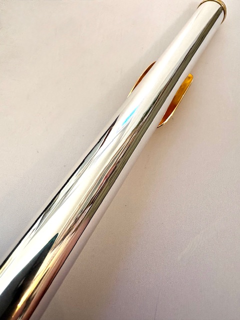 Altus Azumi AZ2 Flute Limited Edition, Sterling Silver Headjoint, 24k Gold Plated Lipplate and Crown, Offset G, B Foot, 1-Year Warranty!