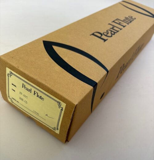 New! Pearl Dolce Series PF-695 Handmade Flute, Solid Silver Forza Headjoint, Offset G, Split E Mechanism, C# Trill, D# Roller, Factory Warranty!