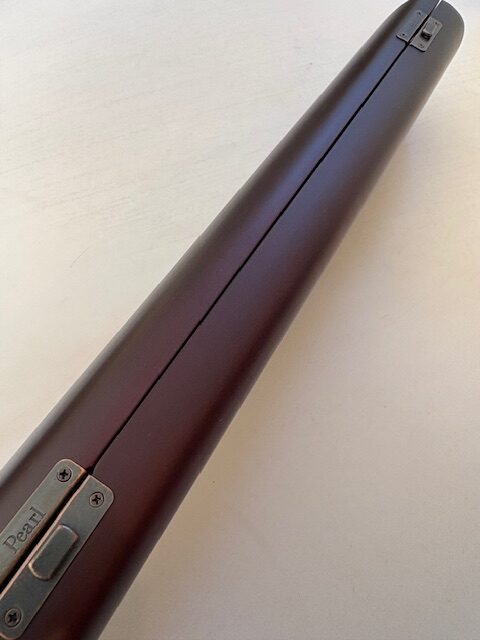 New! Pearl PF-795 Elegante Series Flute, Handmade Solid Silver, Offset G, B foot, Split E Mechanism, C# Trill Key, Factory Warranty!